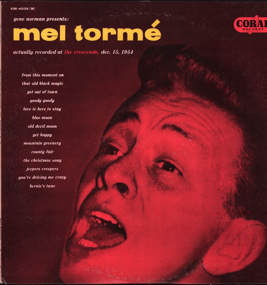 Mel Tormé - At The Crescendo - Lp