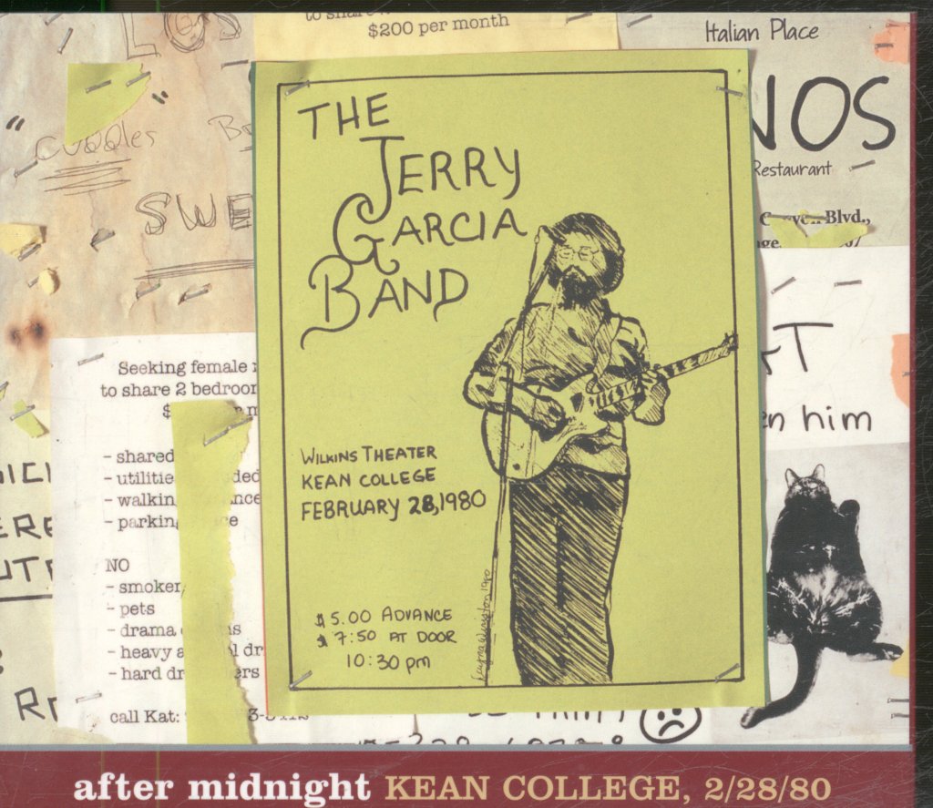 Jerry Garcia Band - After Midnight - Kean College, 2/28/80 - Triple Cd