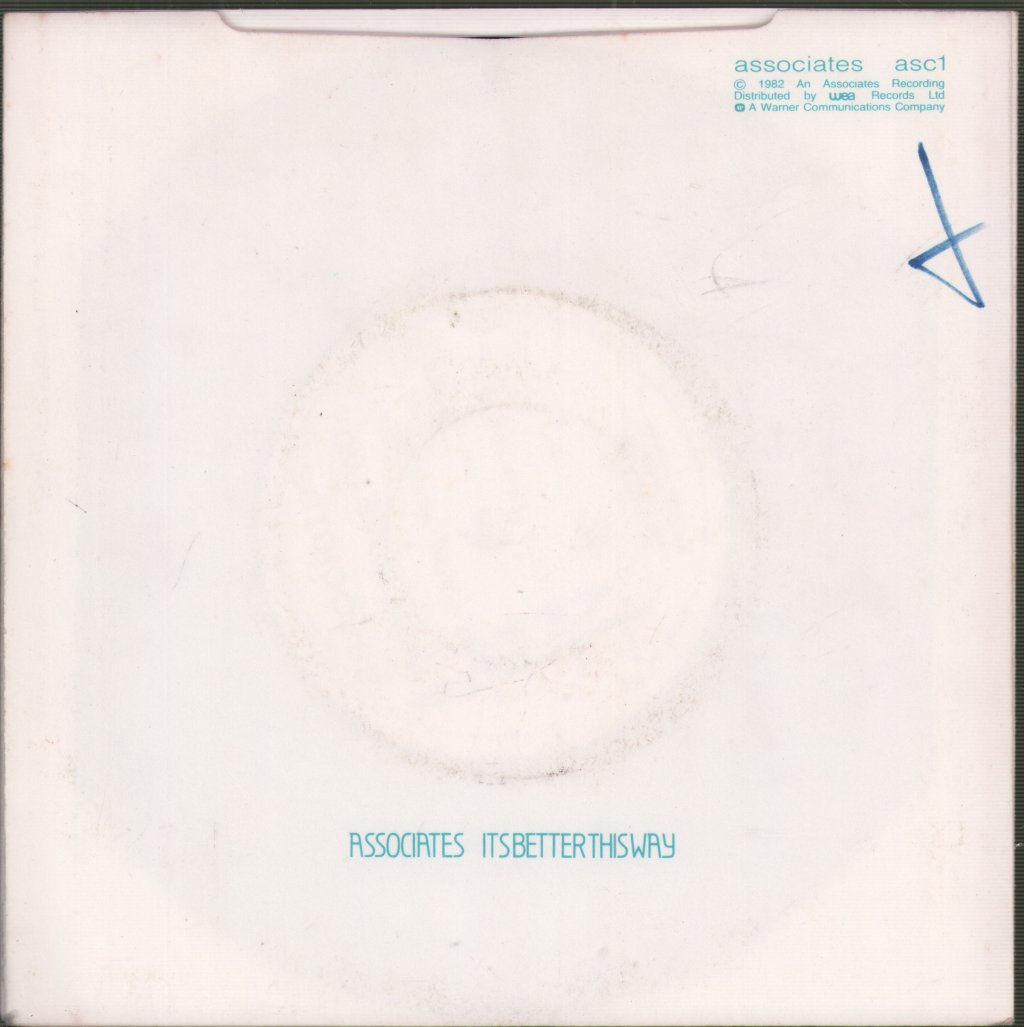 Associates - Party Fears Two - 7 Inch