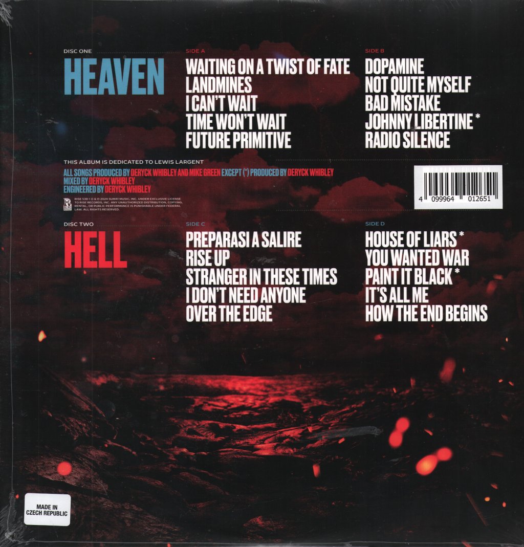 Sum 41 - Heaven X Hell - Double Lp