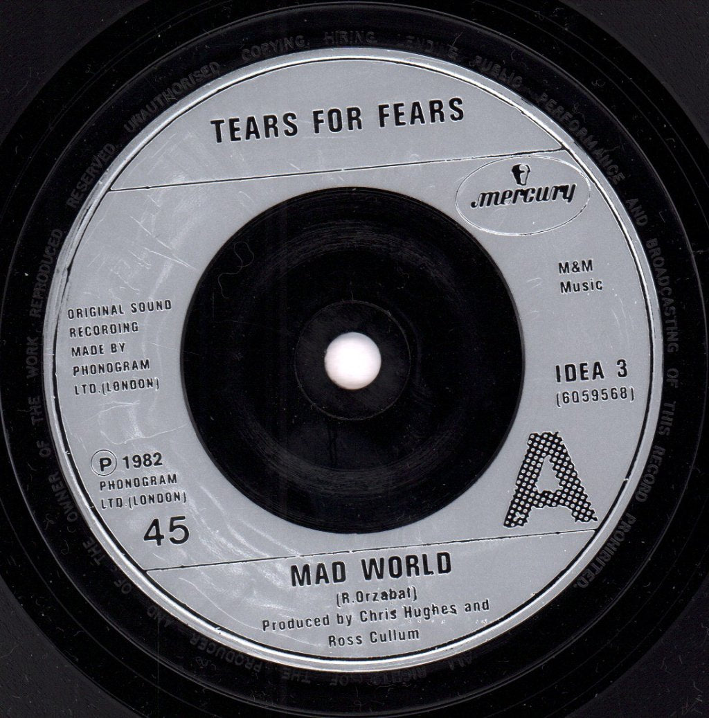 Tears For Fears - Mad World - 7 Inch