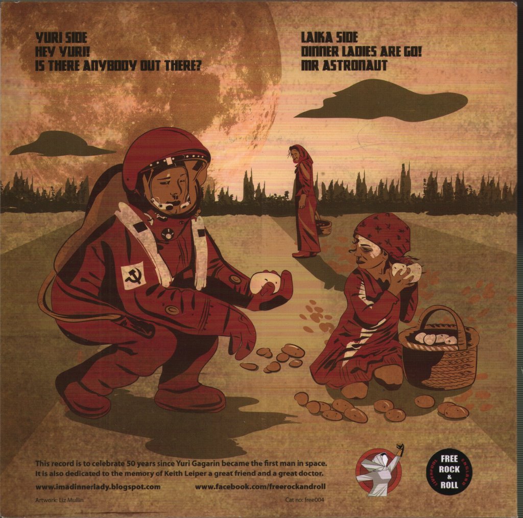 Pete Bentham and the Dinner Ladies - Spacepunx Ep - 7 Inch