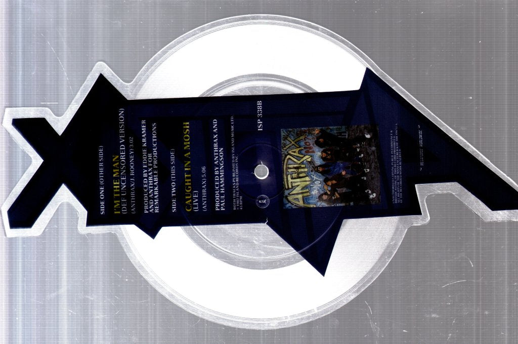 Anthrax (Metal Group) - I'm The Man - 7 Inch