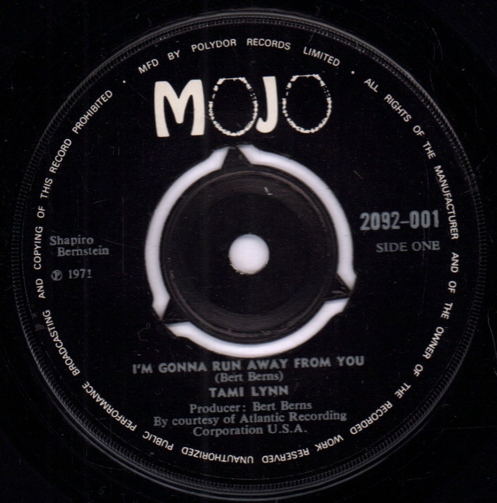 Tami Lynn - I'm Gonna Run Away From You - 7 Inch