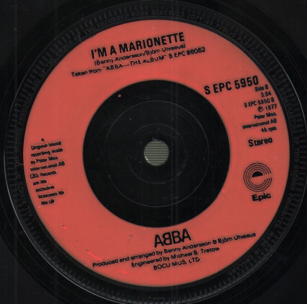 ABBA - Take A Chance On Me - 7 Inch