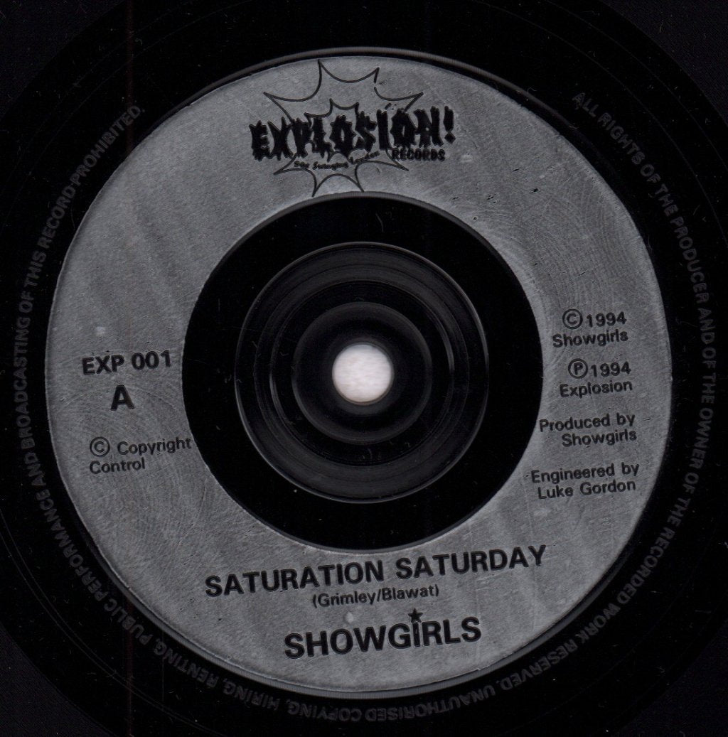 Showgirls (Indie) - Saturation Saturday - 7 Inch