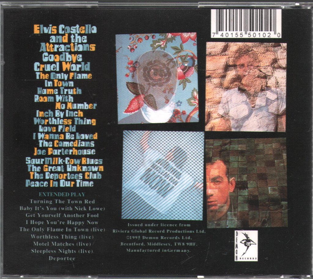 Elvis Costello & The Attractions - Goodbye Cruel World - Cd