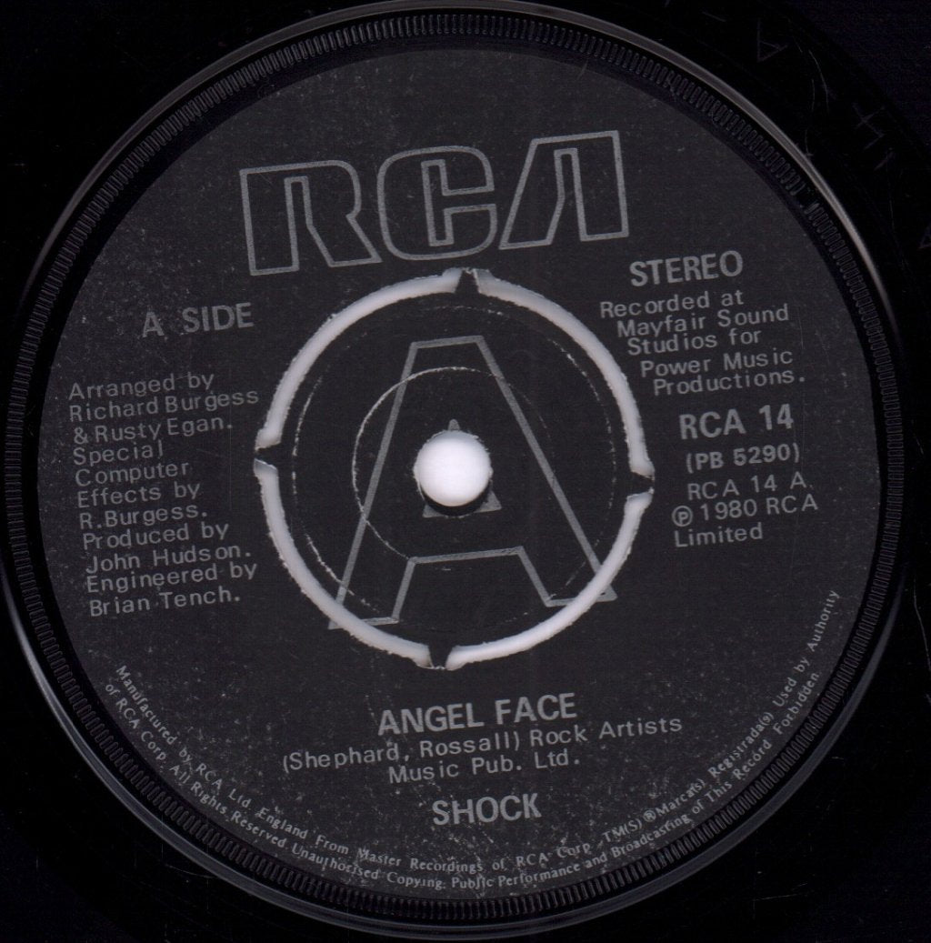 Shock - Angel Face - 7 Inch