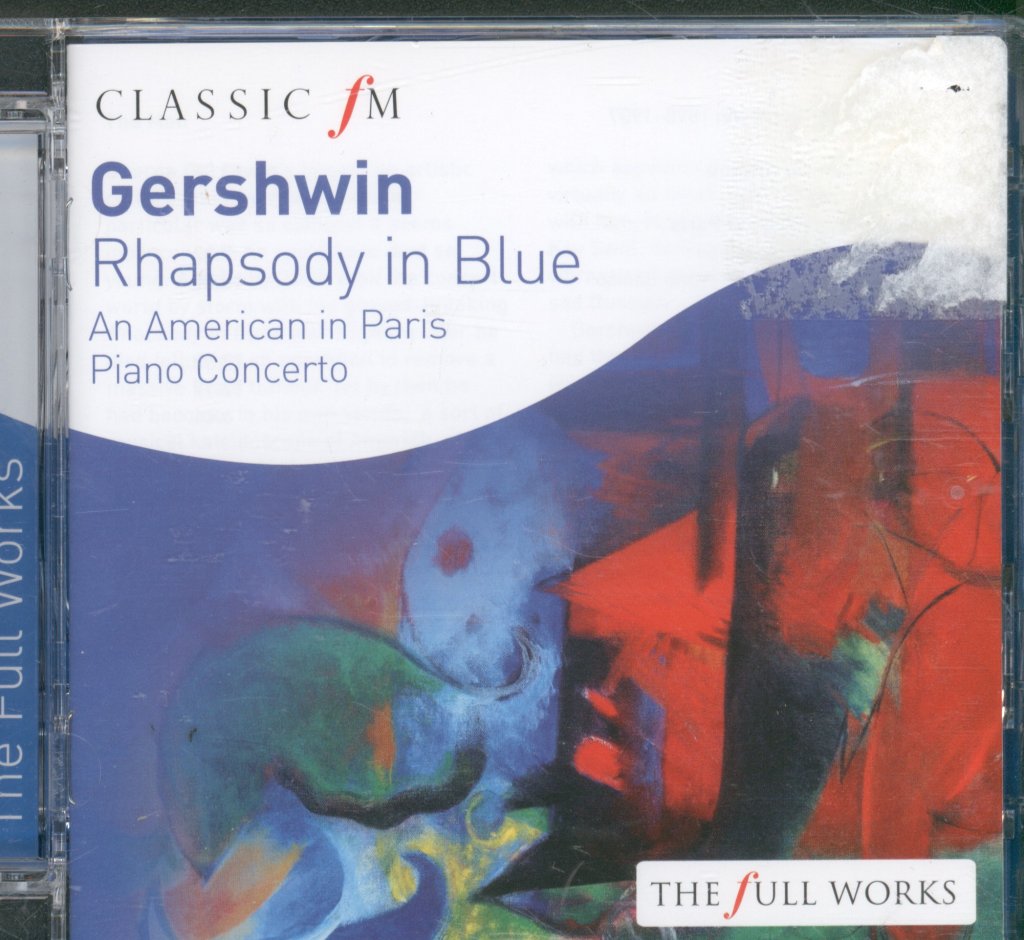 Andre Previn / Pittsburgh Symphony Orchestra - Gershwin - Rhapsody In Blue - Cd