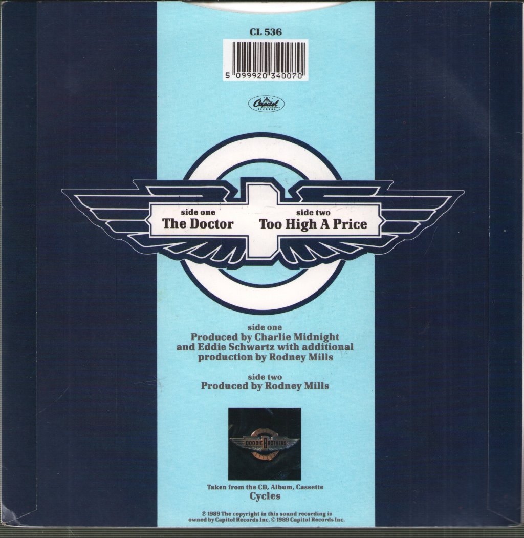 Doobie Brothers - Doctor - 7 Inch