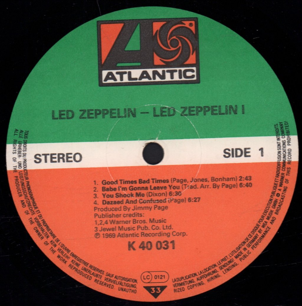 Led Zeppelin - Led Zeppelin - Lp
