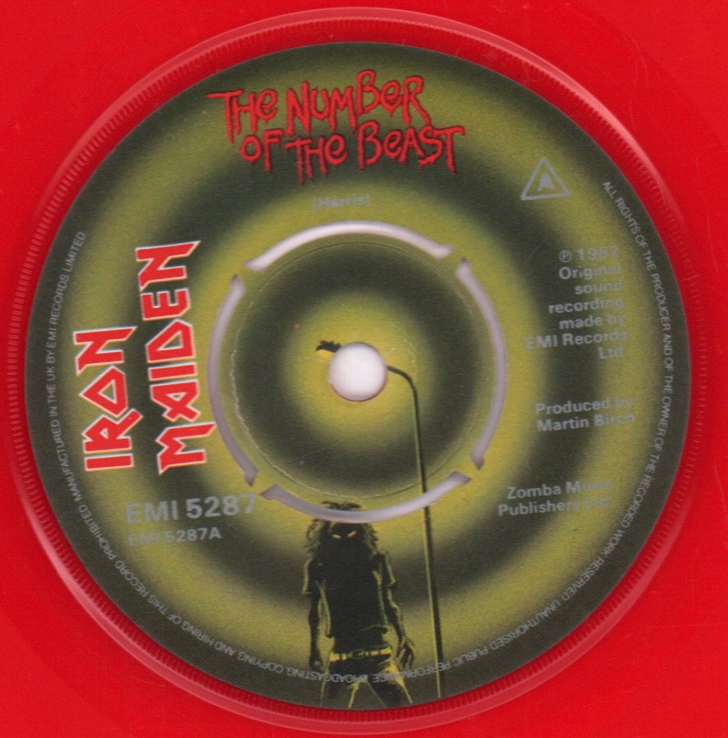 Iron Maiden - Number Of The Beast - 7 Inch