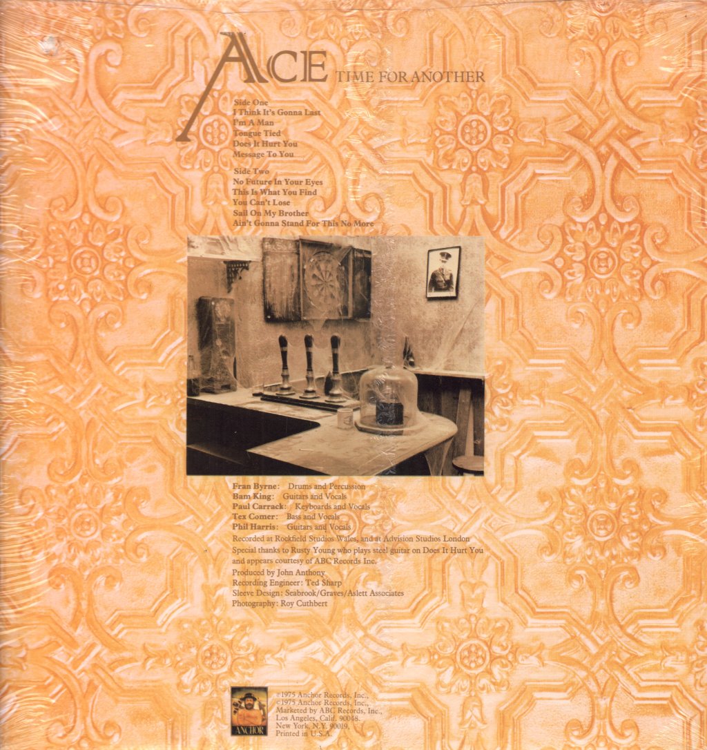 Ace - Time For Another - Lp