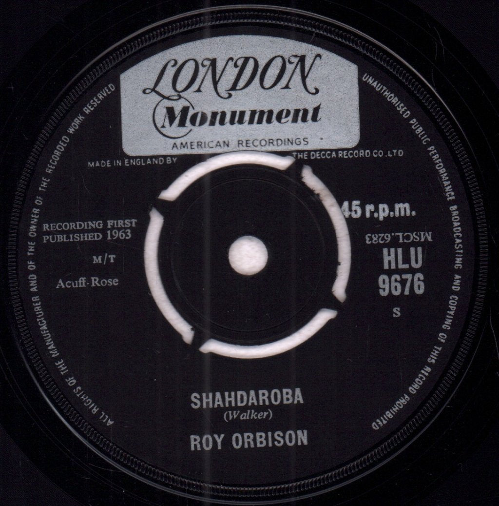 Roy Orbison - In Dreams - 7 Inch