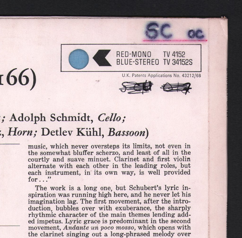 Munich Octet - Schubert - Octet In F Major D.803 - Lp