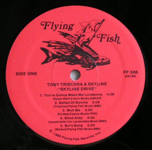 Tony Trischka and skyline - Skyline Drive - Lp