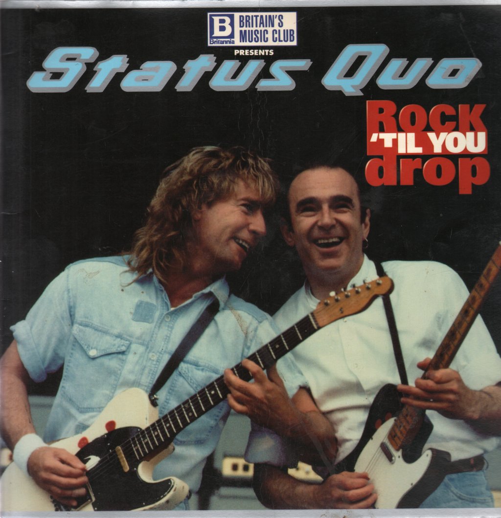 Status Quo - Rock 'Til You Drop - Tour Programme