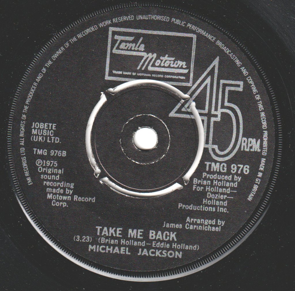 Michael Jackson - One Day In Your Life - 7 Inch