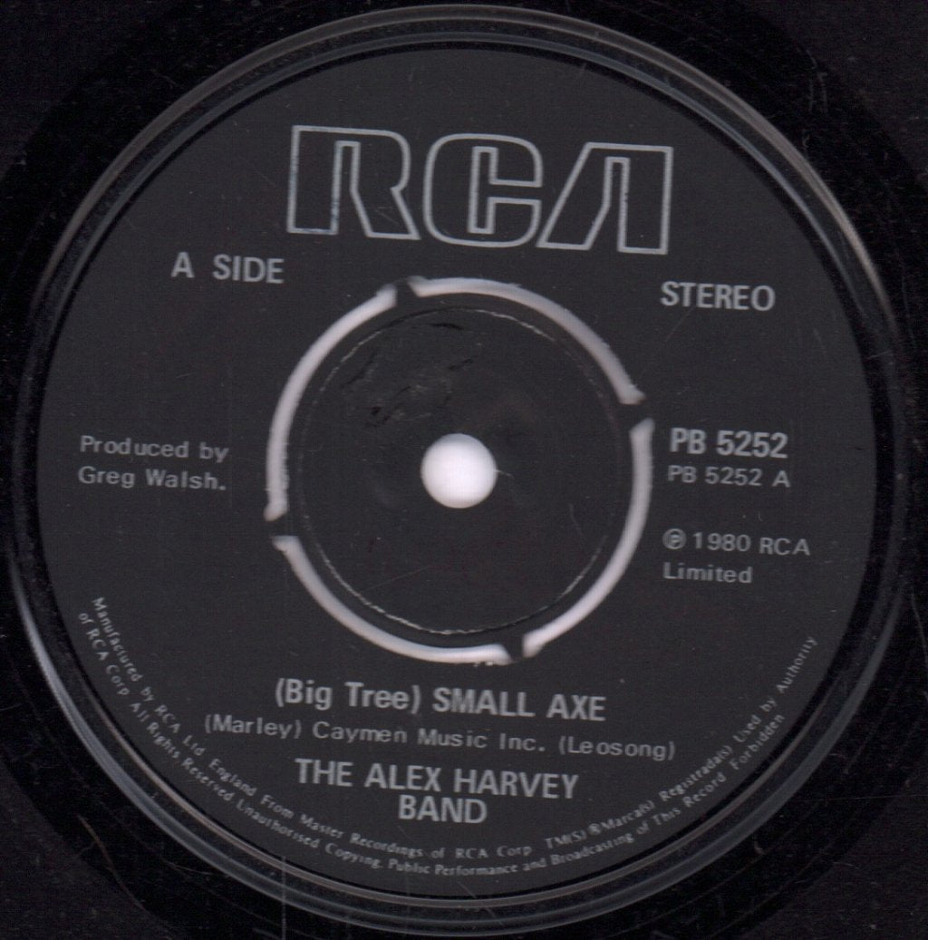 Alex Harvey Band - Small Axe - 7 Inch
