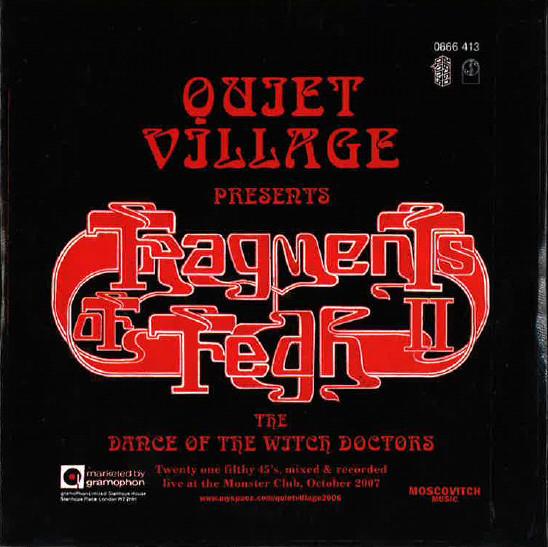 Quiet Village - Fragments Of Fear II The Dance Of The Witch Doctors - Cdr