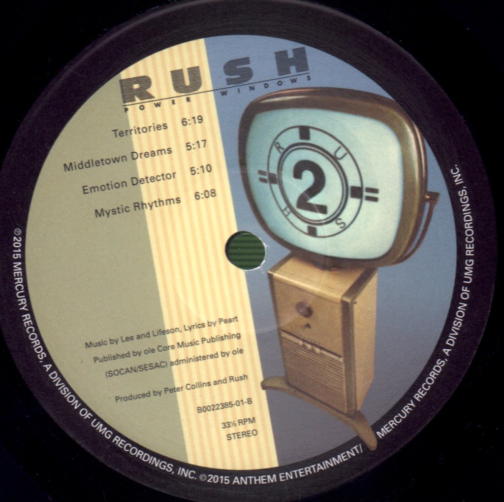 Rush - Power Windows - Lp