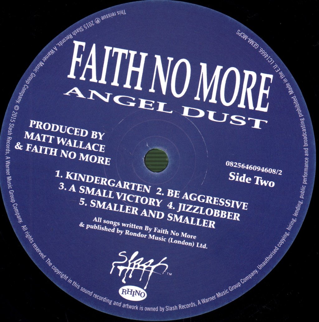 Faith No More - Angel Dust - Double Lp