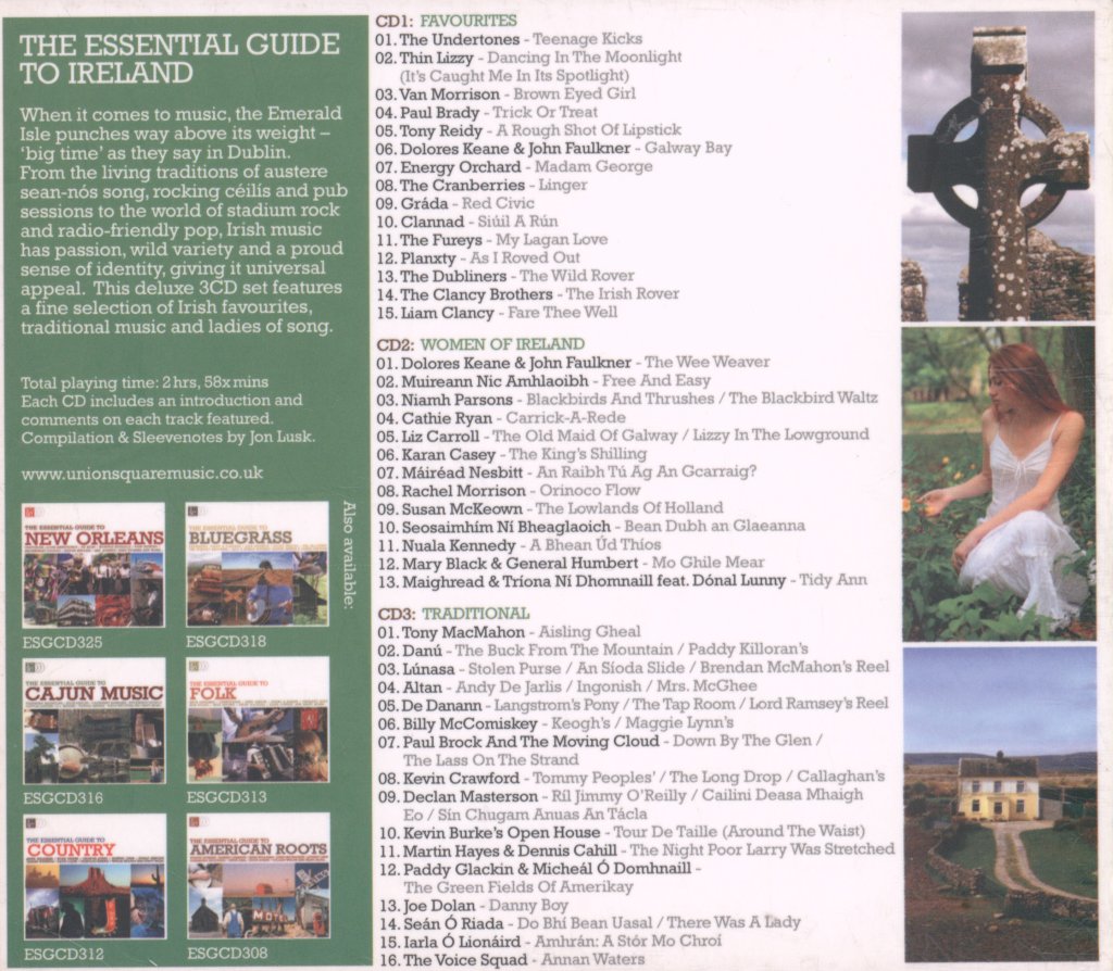 Various Artists - Essential Guide To Ireland - Cd Set