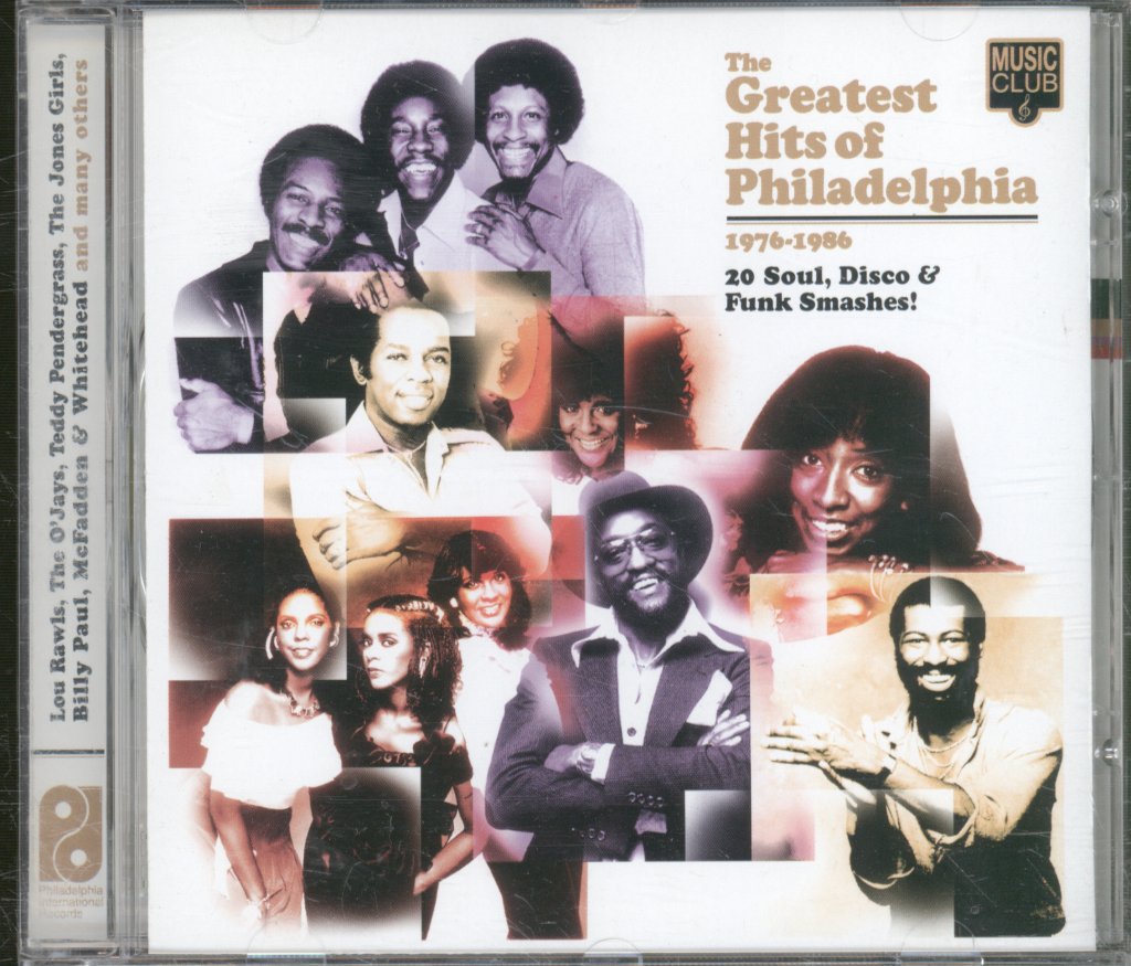 Various Artists - Greatest Hits Of Philadelphia (1976-1986) - Cd