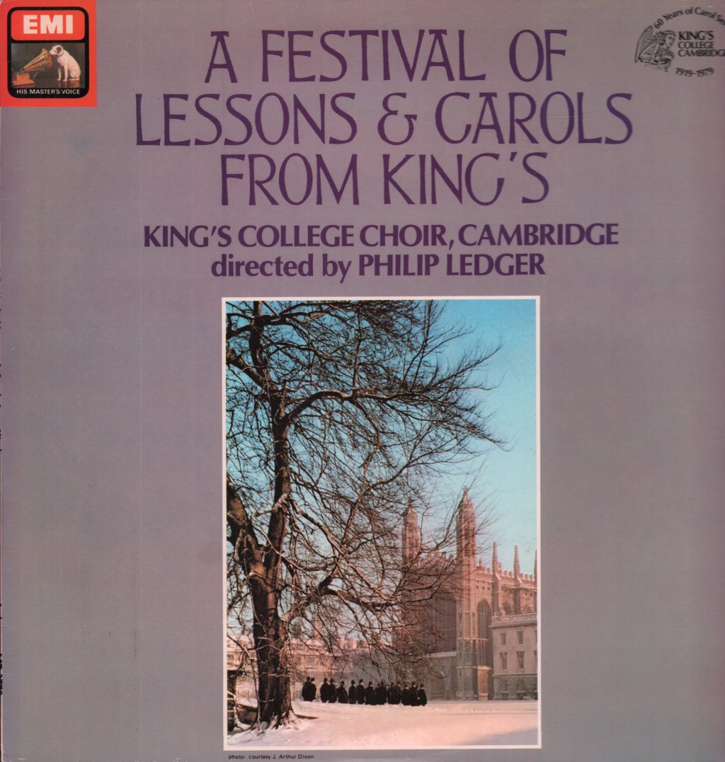 King's College Choir Of Cambridge - A Festival Of Lessons And Carols From King's - Lp