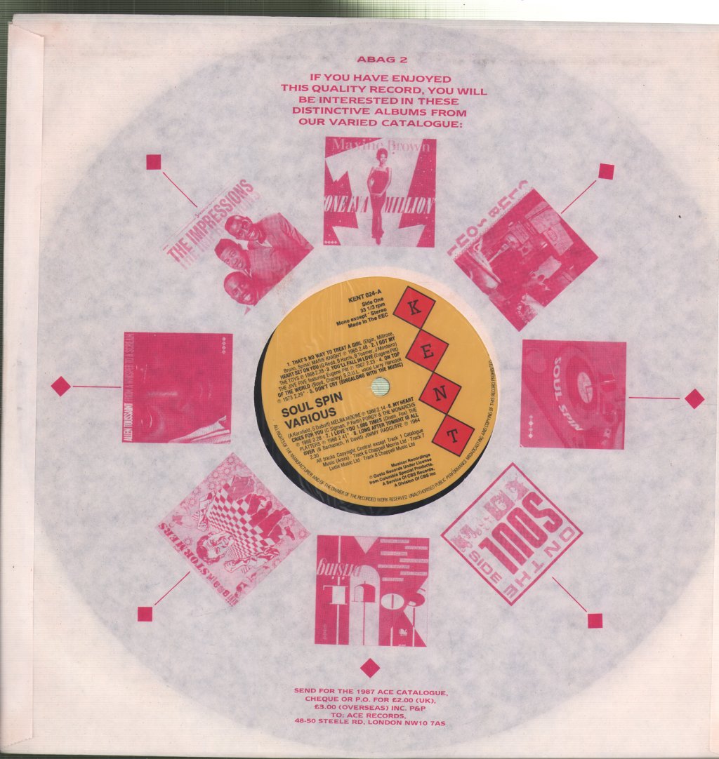 Various Artists - Soul Spin - Lp