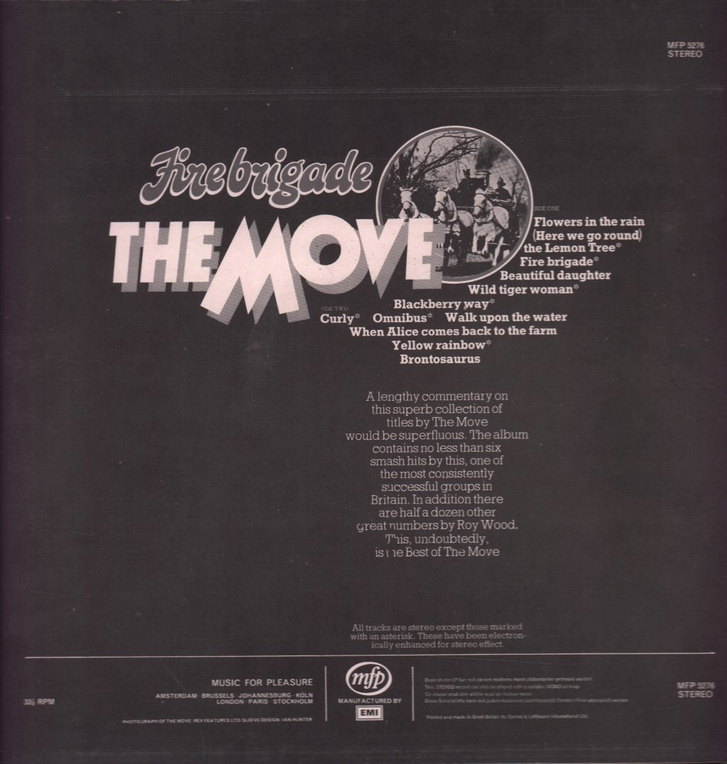 Move - Fire Brigade - Lp