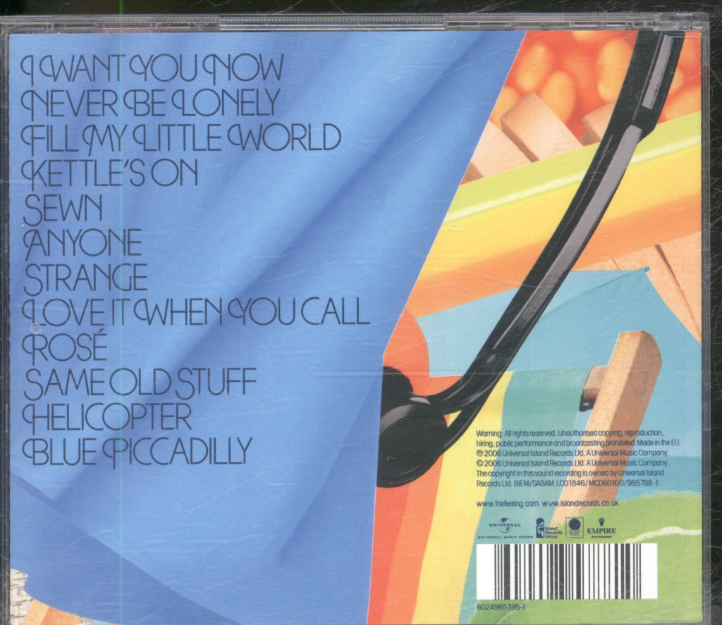 Feeling - Twelve Stops And Home - Cd