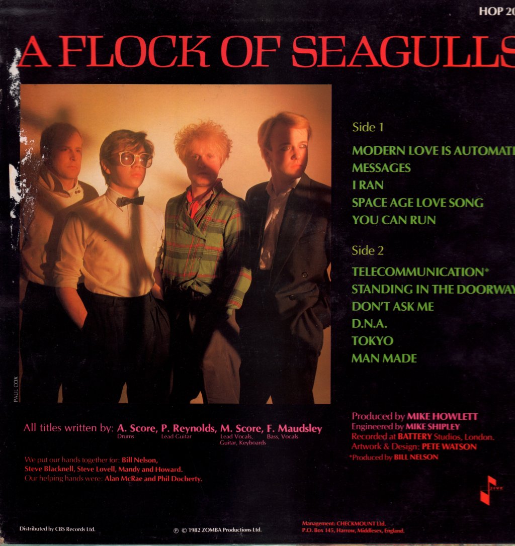 A Flock Of Seagulls - A Flock Of Seagulls - Lp