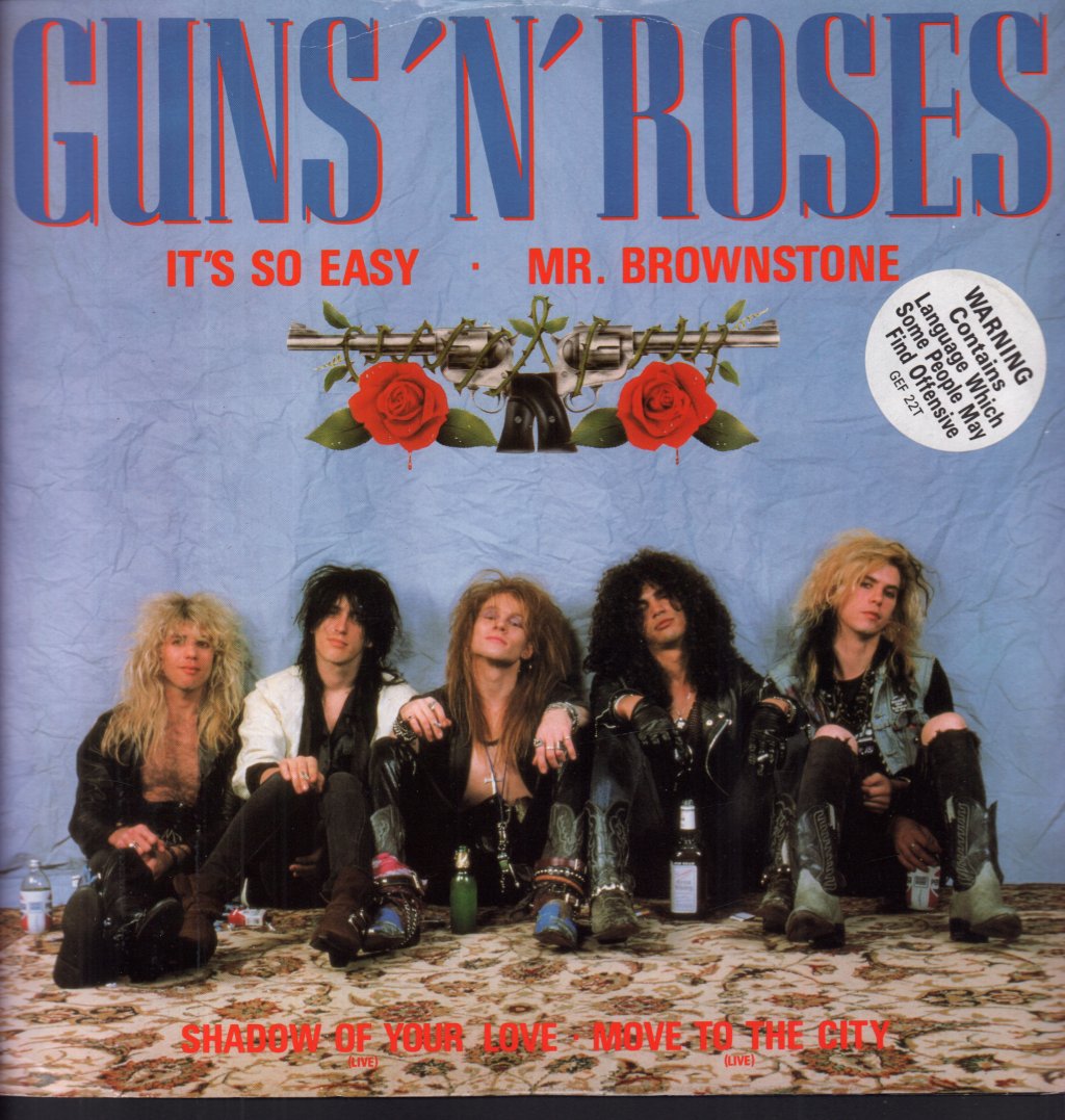 Guns N Roses - It's So Easy - 12 Inch