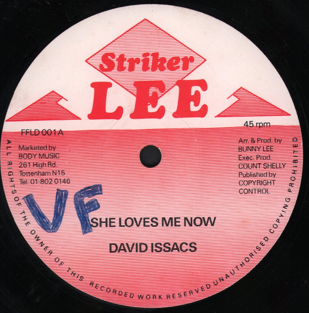 David Issacs / I-Roy - She Loves Me Now / Come Dub Me Now - 12 Inch
