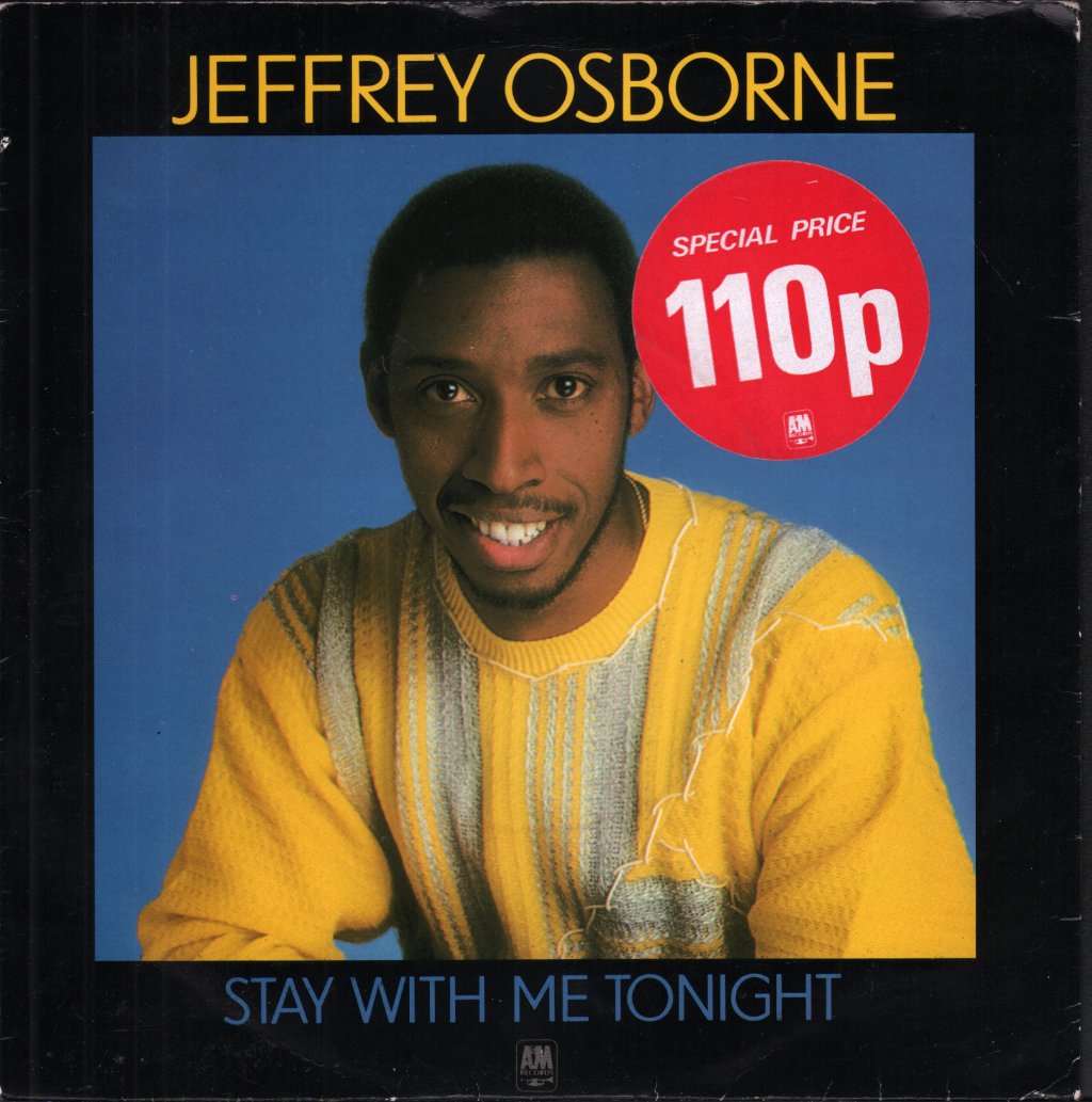 Jeffrey Osborne - Stay With Me Tonight - 7 Inch