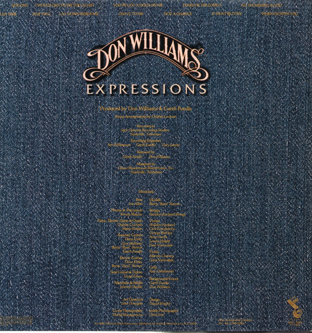 Don Williams - Expressions - Lp