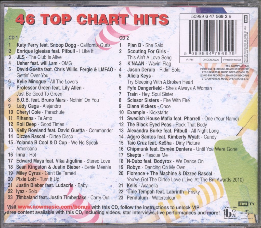 Various Artists - Now That's What I Call Music! 76 - Double Cd