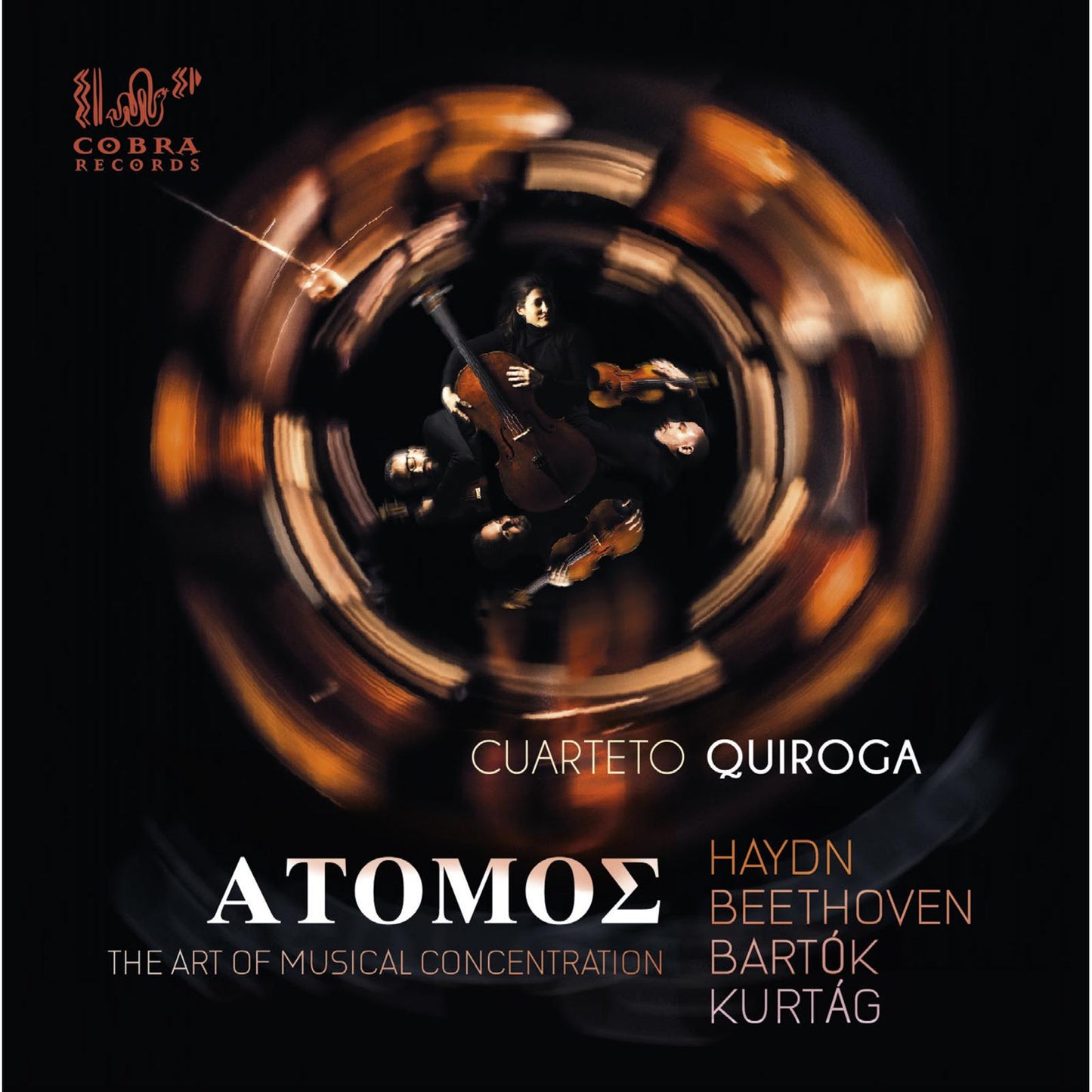 Cuarteto Quiroga - Atomos / the Art of Musical Concentration - Cd