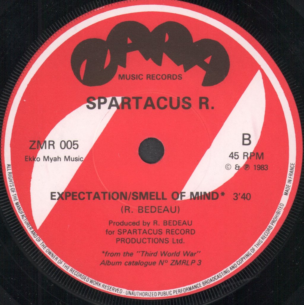 King Kong/Spartacus R - Toot Toot Too Much / Expectation Smell Of Mind - 7 Inch