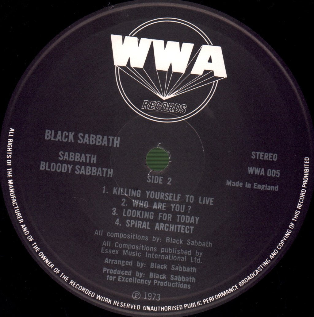 Black Sabbath - Sabbath Bloody Sabbath - Lp