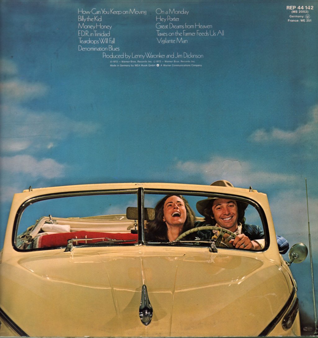 Ry Cooder - Into The Purple Valley - Lp