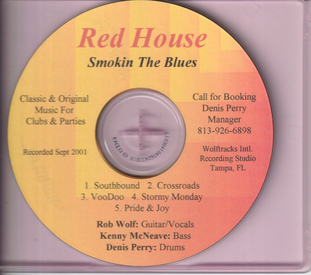 red house - smokin the blues - Cdr
