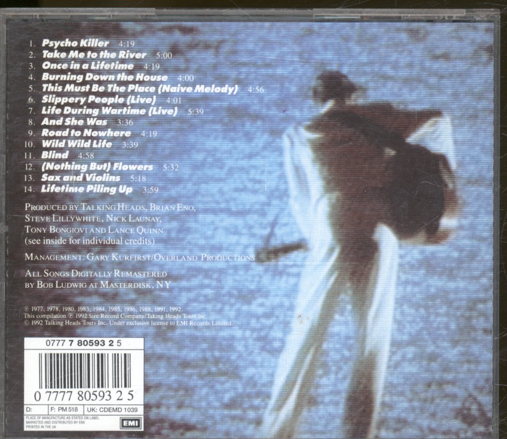Talking Heads - Best Of — Once In A Lifetime - Cd