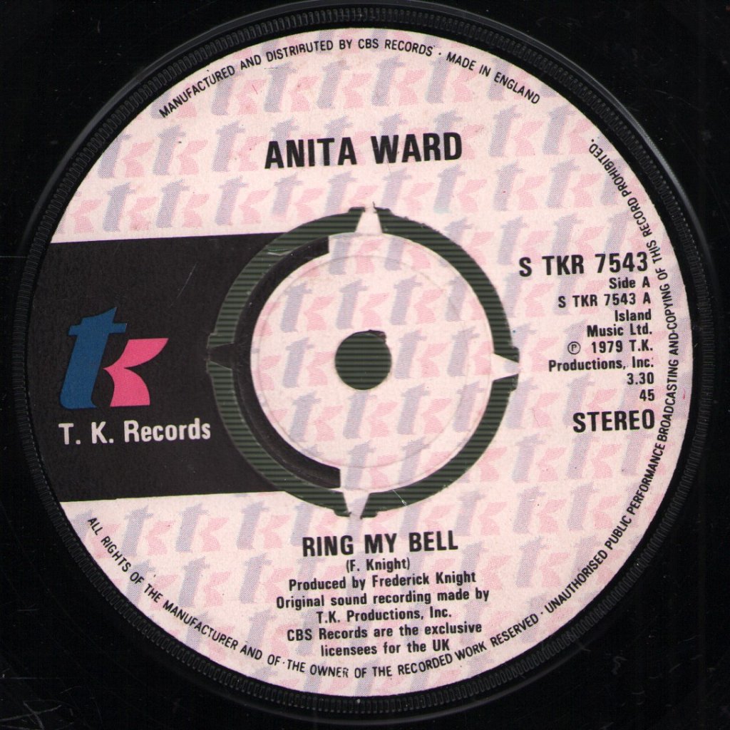 Anita Ward - Ring My Bell - 7 Inch