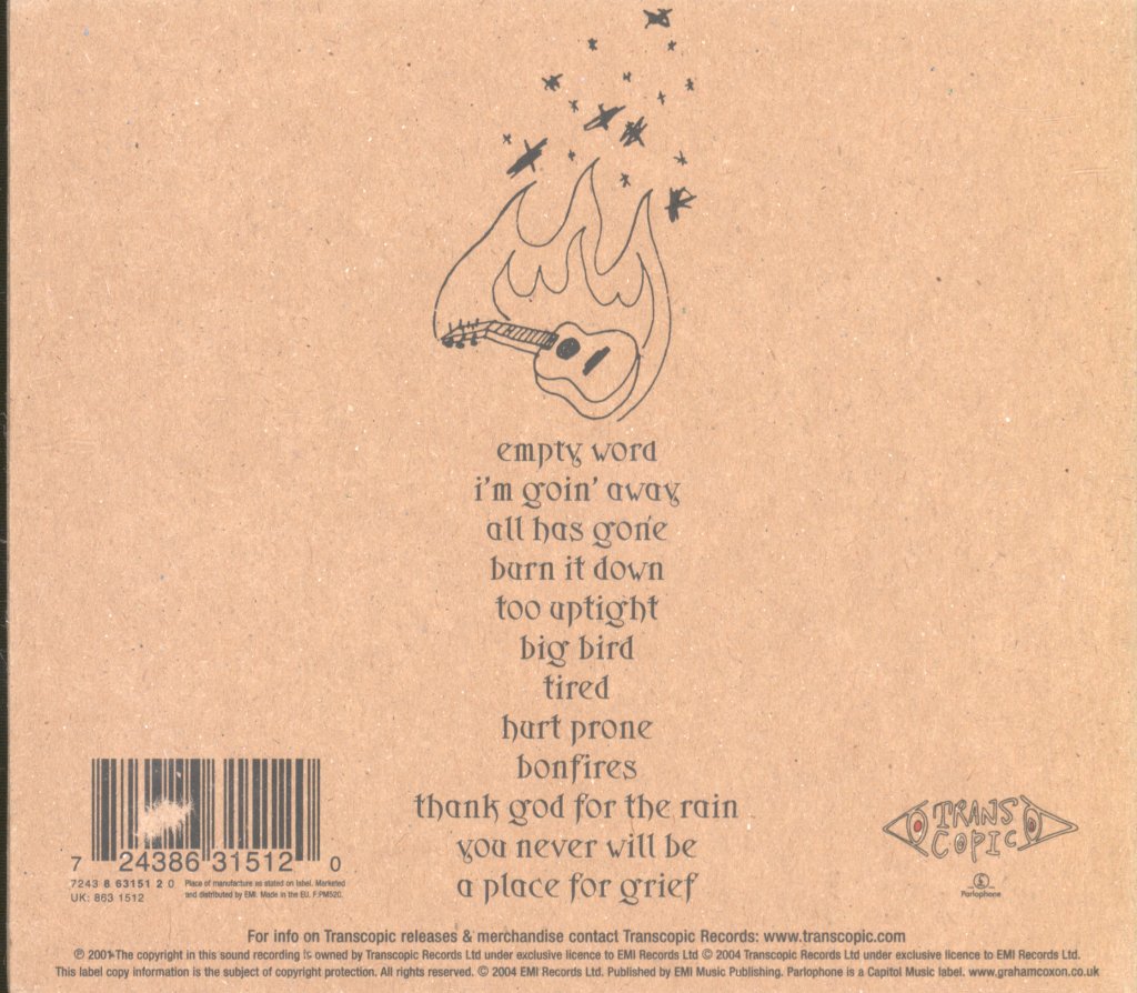 Graham Coxon - Crow Sit On Blood Tree - Cd