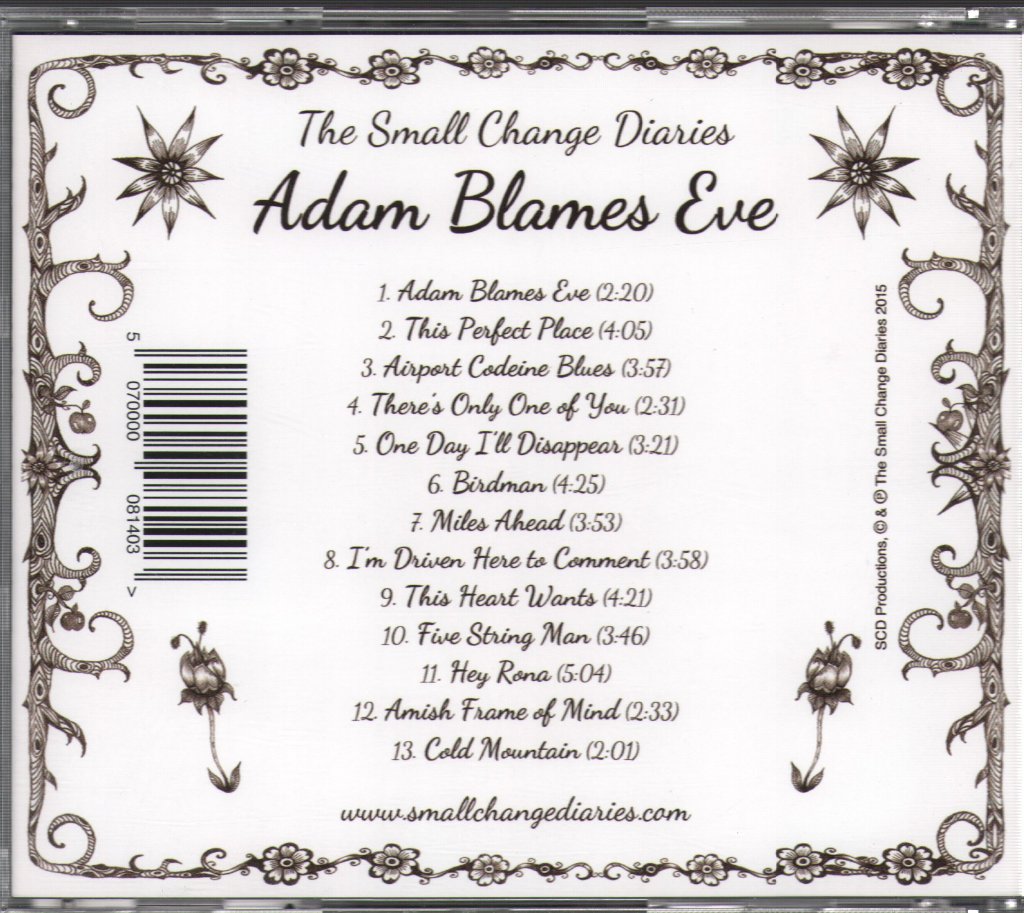 Small Change Diaries - Adam Blames Eve - Cd