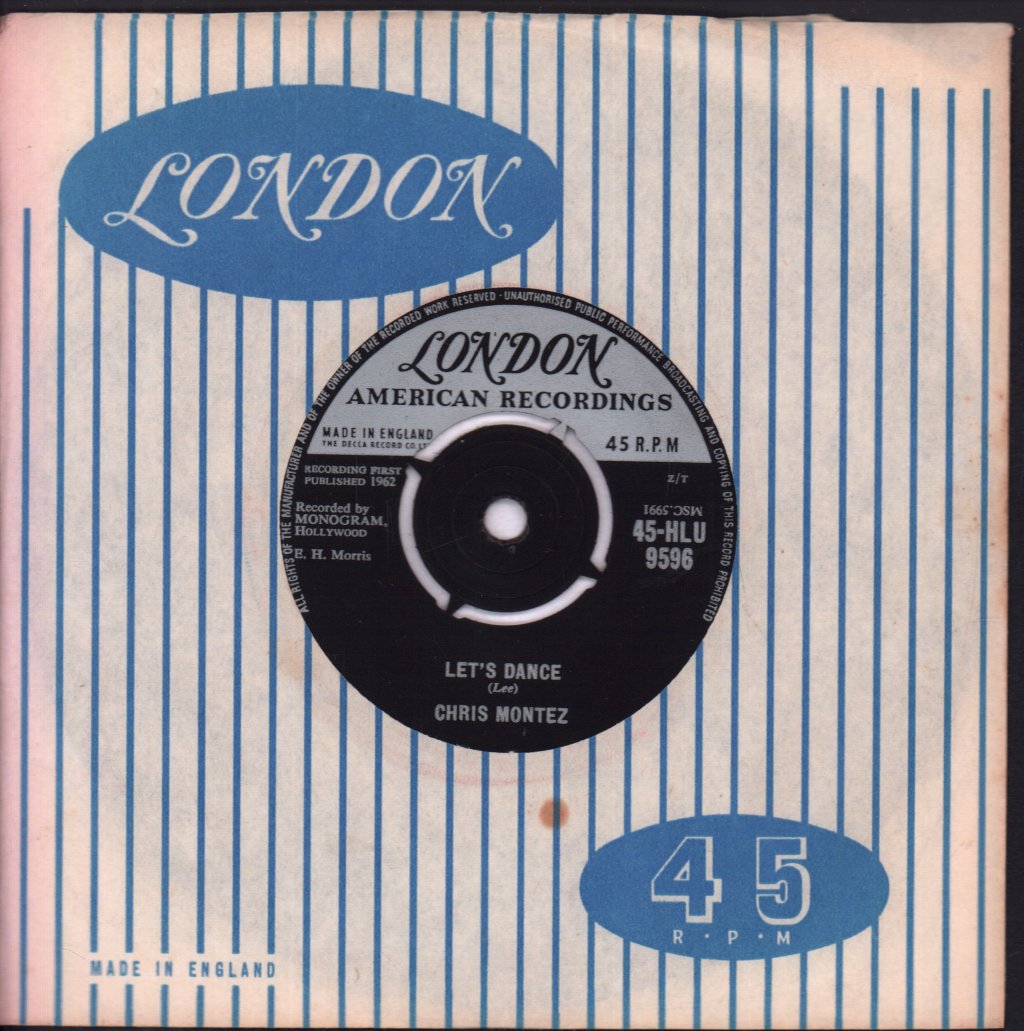Chris Montez - Let's Dance - 7 Inch