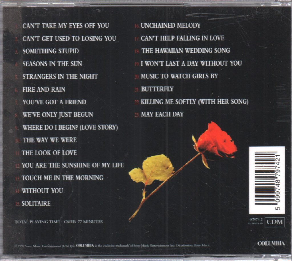 Andy Williams - Love Songs - Cd