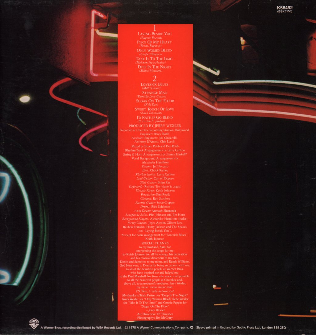 Etta James - Deep In The Night - Lp